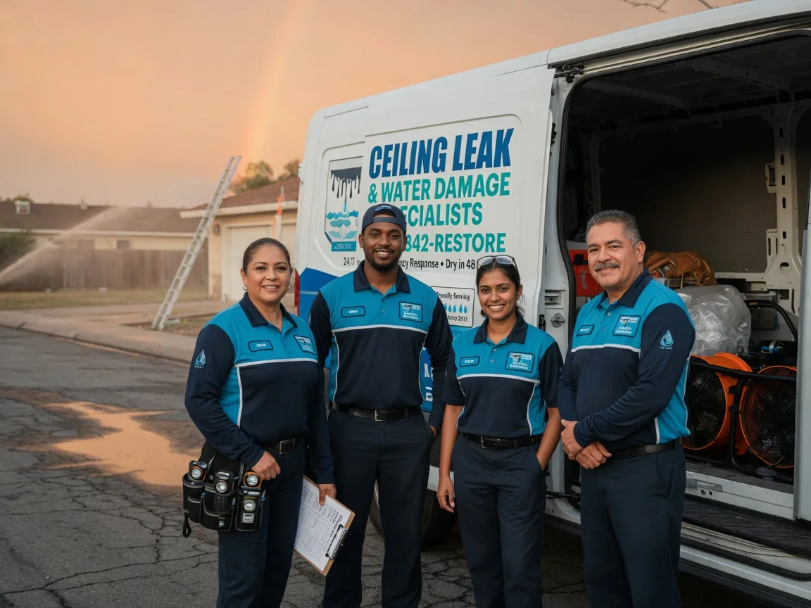 Ceiling Leak Cleanup company in Williston, OH