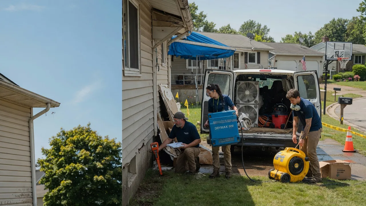 Ceiling Leak Cleanup in Williston, OH near me