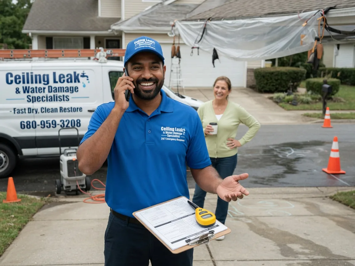 Ceiling Leak Cleanup Williston, OH FAQs