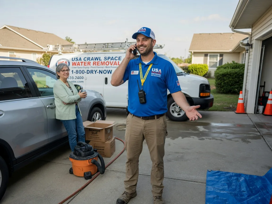Crawl Space Water Removal Williston, OH FAQs